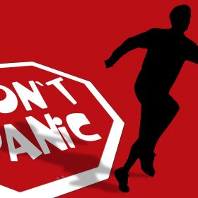 Fluchtverhalten Mann